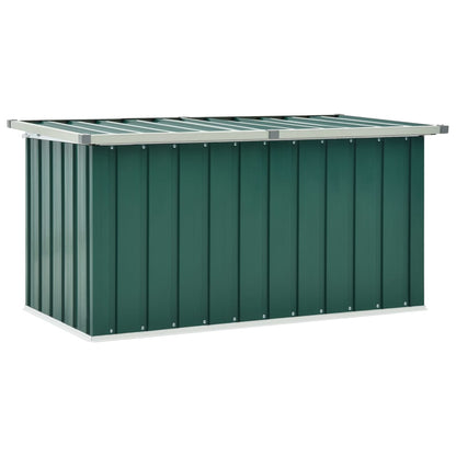 Garden Storage Box Green 129x67x65 cm
