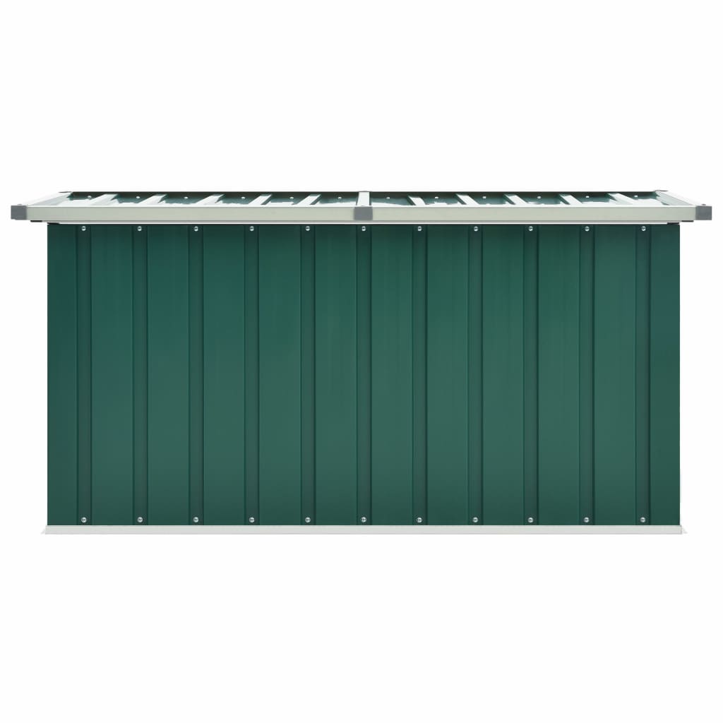 Garden Storage Box Green 129x67x65 cm