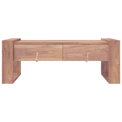 Coffee Table 110x60x40 cm Solid Teak Wood