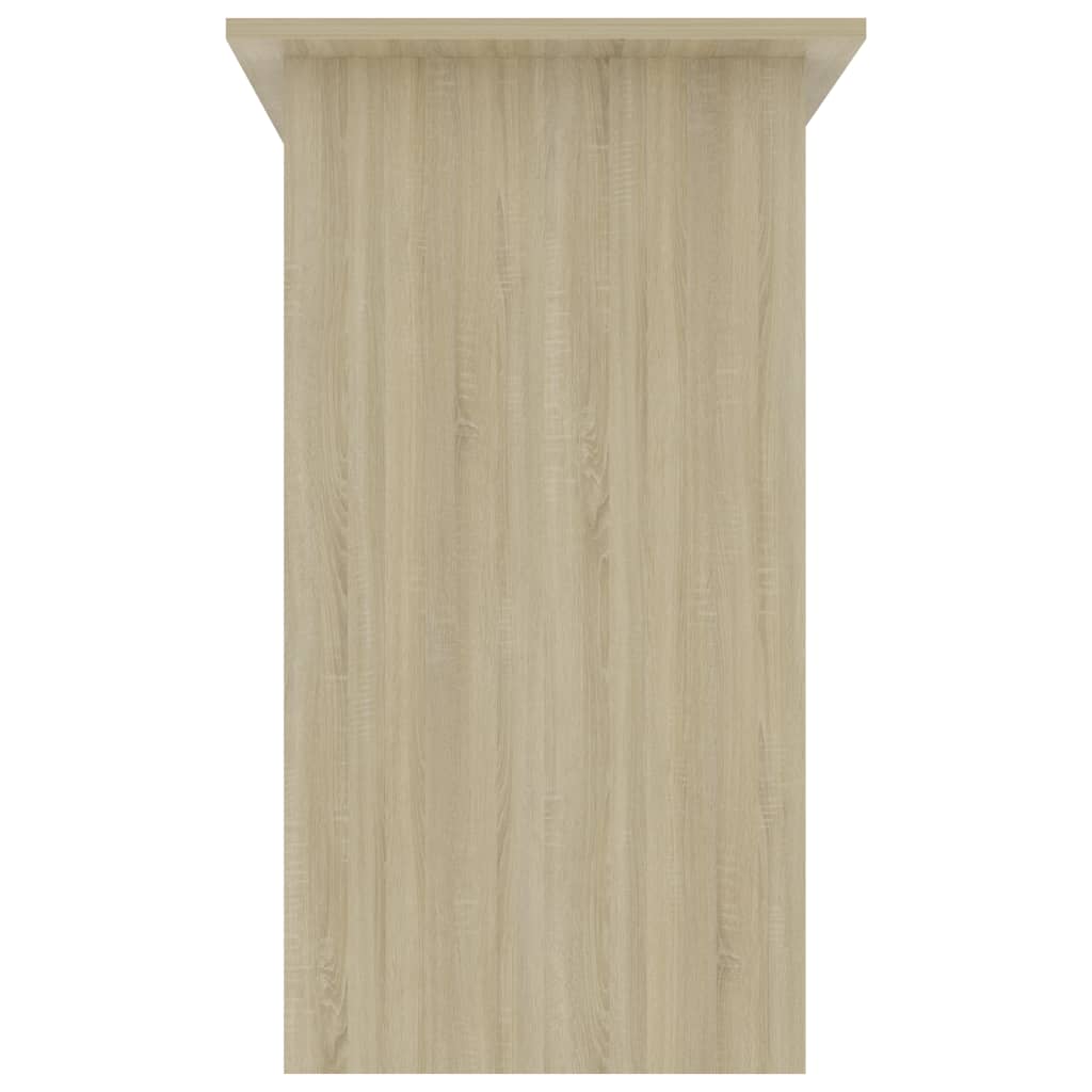 Desk Sonoma Oak 80x45x74 cm Engineered Wood