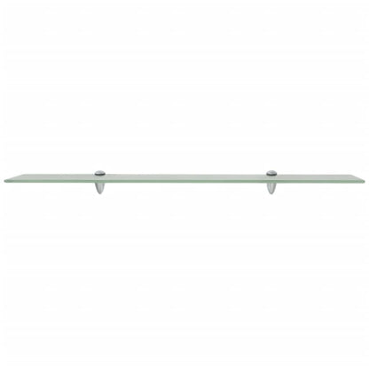Floating Shelves 2 pcs Glass 90x10 cm 8 mm