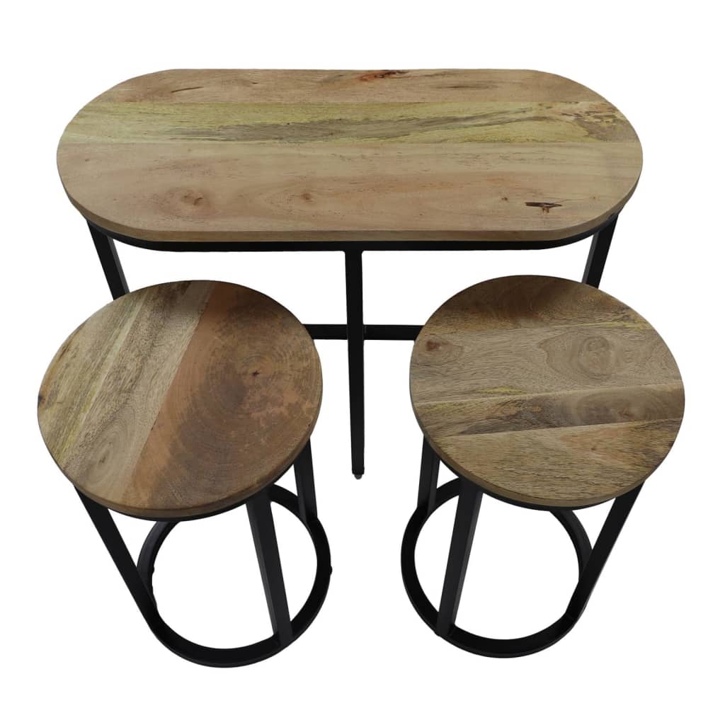 HSM Collection 3 Piece Side Table Set