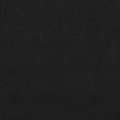 Linen-Look Blackout Curtains with Hooks 2 pcs Black 140x245 cm