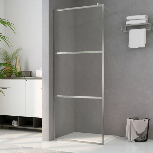 Walk-in Shower Wall with Clear ESG Glass 100x195 cm