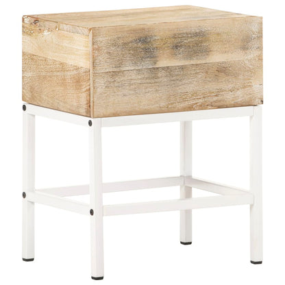 Bedside Table 40x30x50 cm Solid Mango Wood