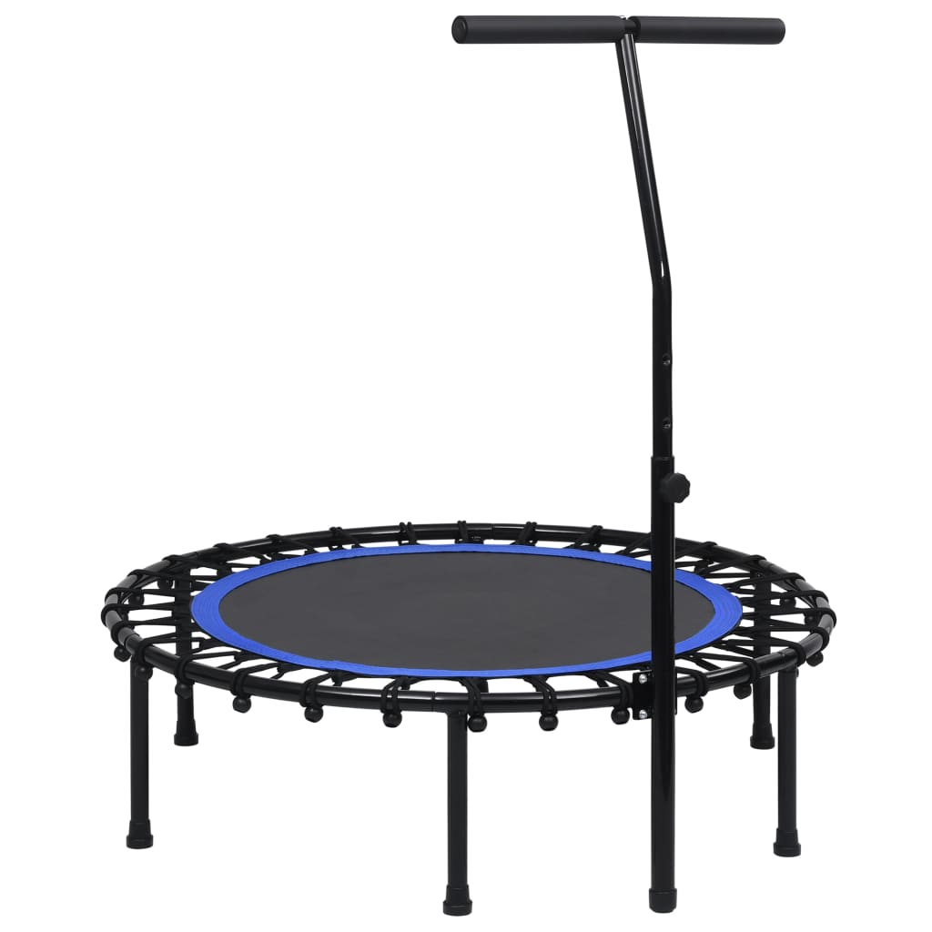 Fitness Trampoline with Handle and Safety Pad 102 cm