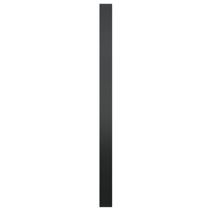 Wall Mirror Black 50 cm