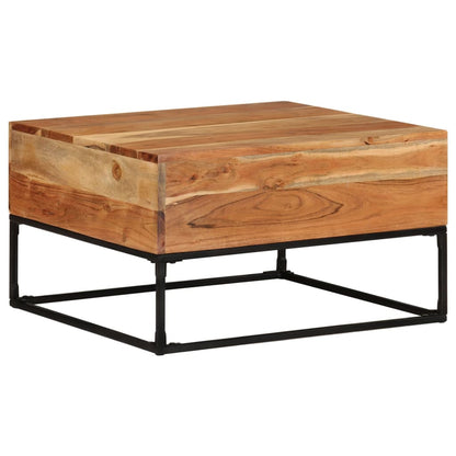 Coffee Table 68x68x41 cm Solid Acacia Wood