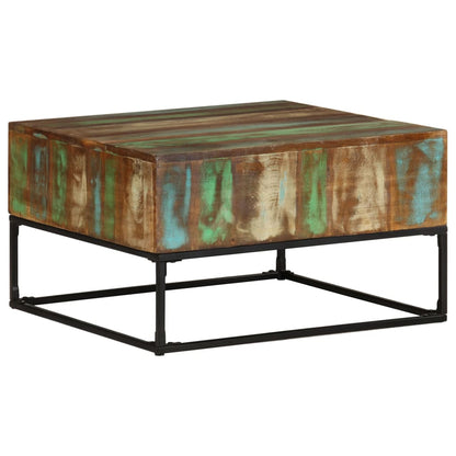 Coffee Table 68x68x41 cm Solid Reclaimed Wood