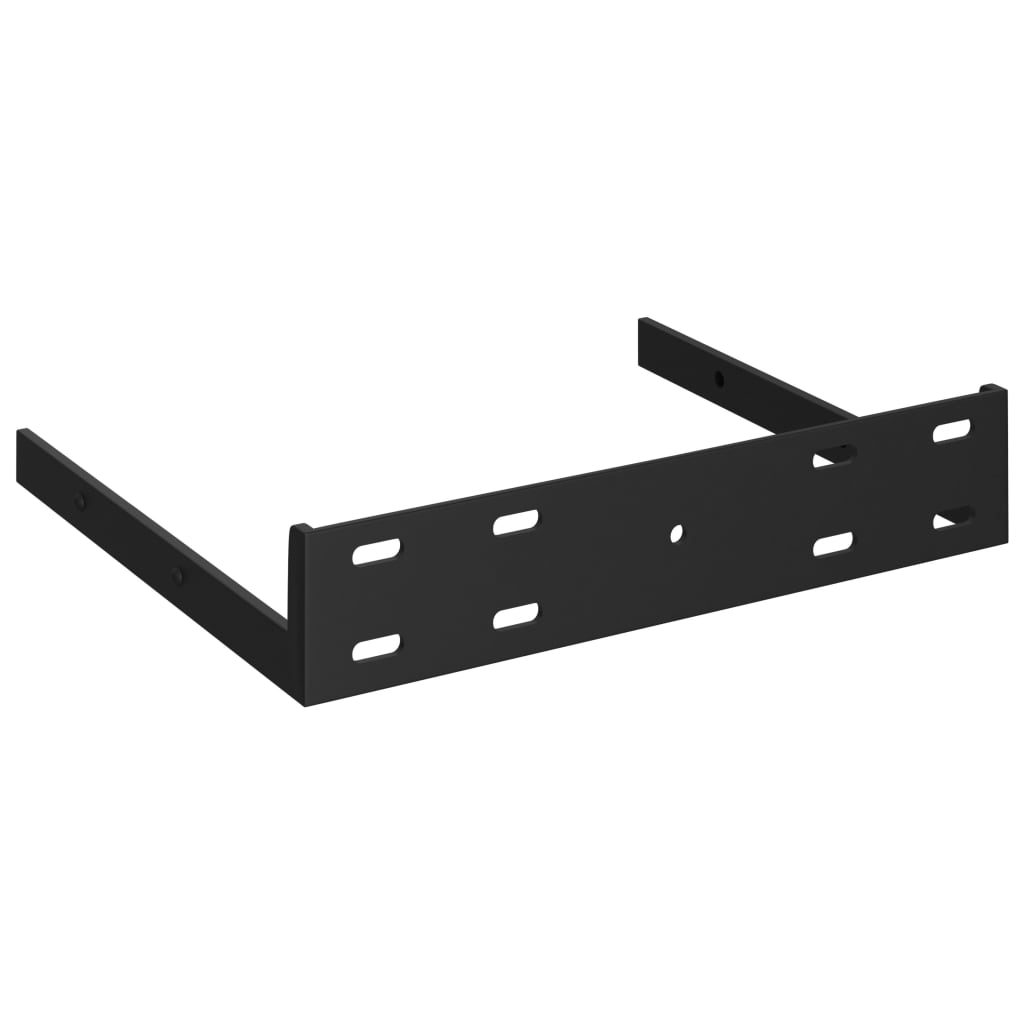 Floating Wall Shelf Grey 23x23.5x3.8 cm MDF