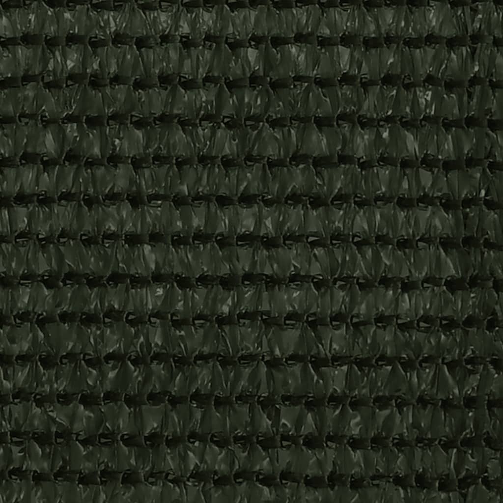 Balcony Screen Dark Green 90x500 cm HDPE