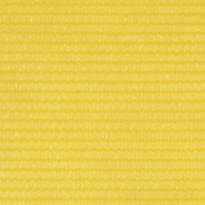 Balcony Screen Yellow 75x600 cm HDPE