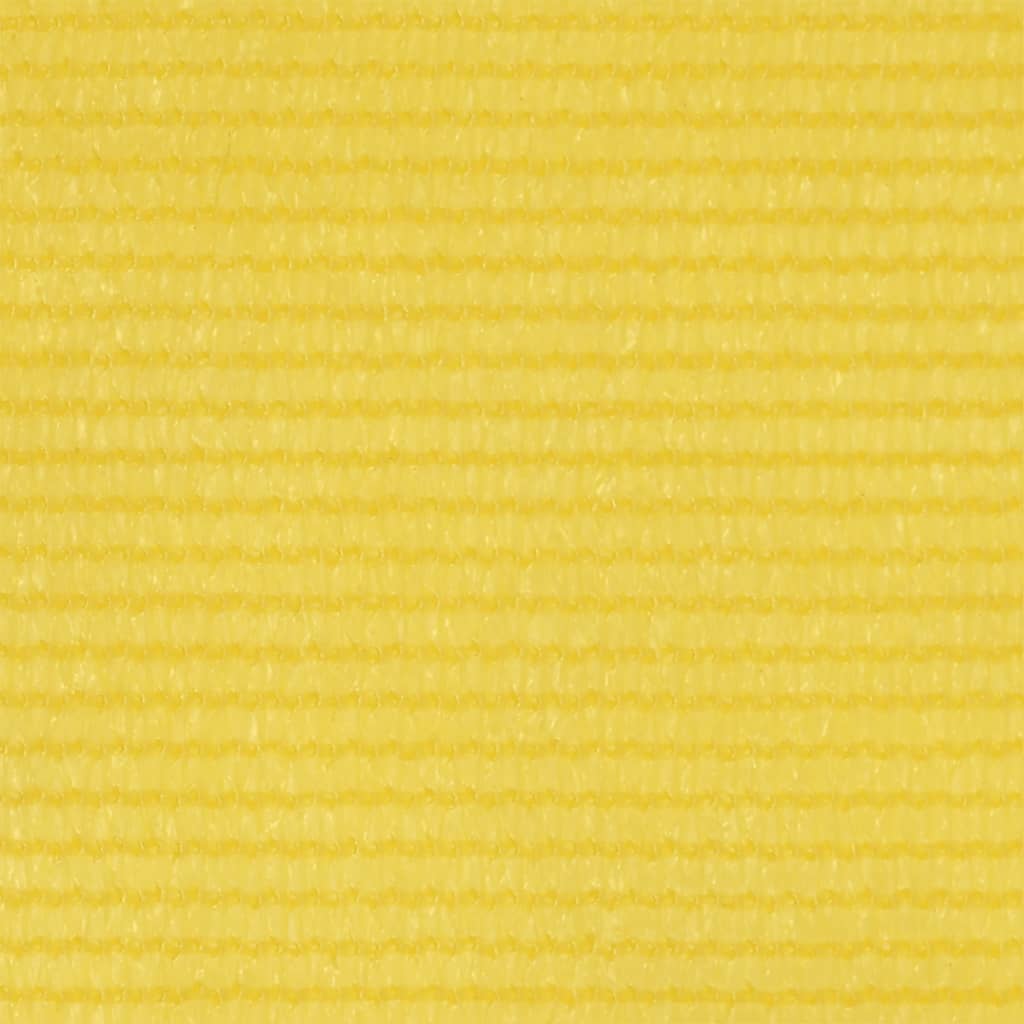 Balcony Screen Yellow 90x600 cm HDPE