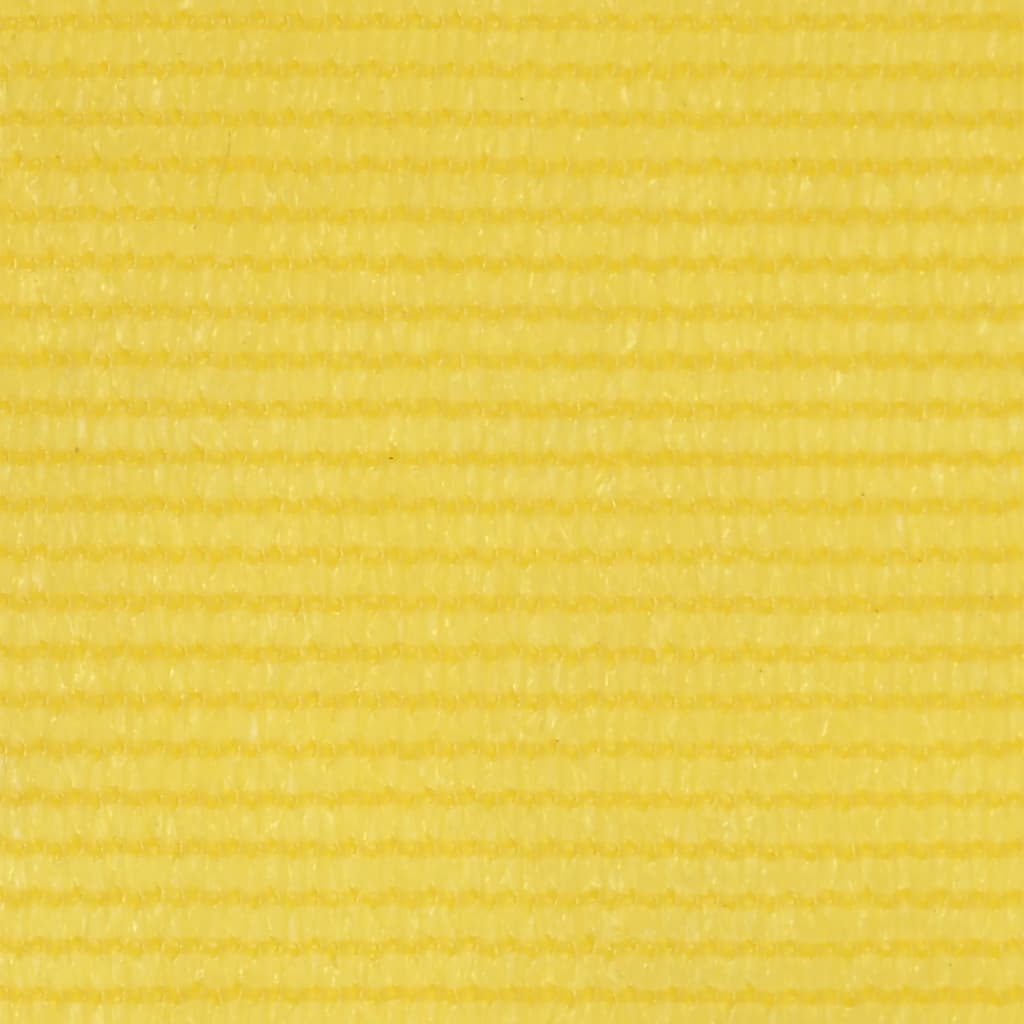 Balcony Screen Yellow 120x500 cm HDPE
