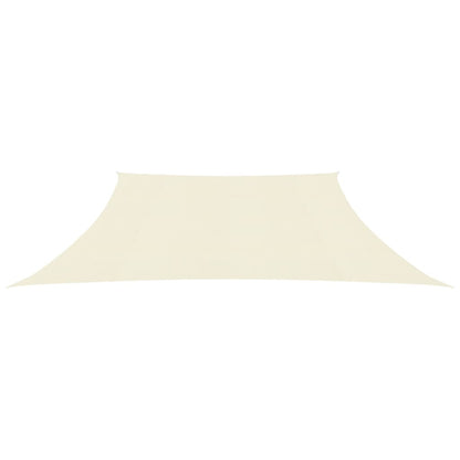 Sunshade Sail 160 g/m² Cream 3/4x3 m HDPE