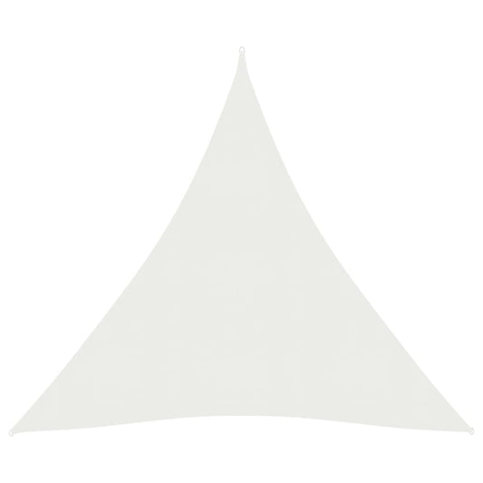 Sunshade Sail 160 g/m² White 4x5x5 m HDPE