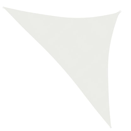 Sunshade Sail 160 g/m² White 5x5x6 m HDPE