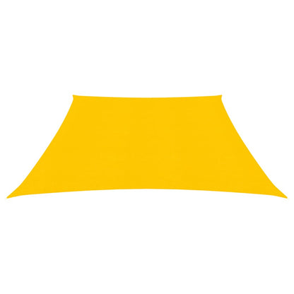 Sunshade Sail 160 g/m² Yellow 3/4x2 m HDPE