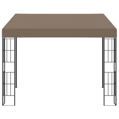 Wall-mounted Gazebo 3x3 m Taupe Fabric