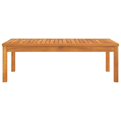 Coffee Table 100x50x33 cm Solid Acacia Wood