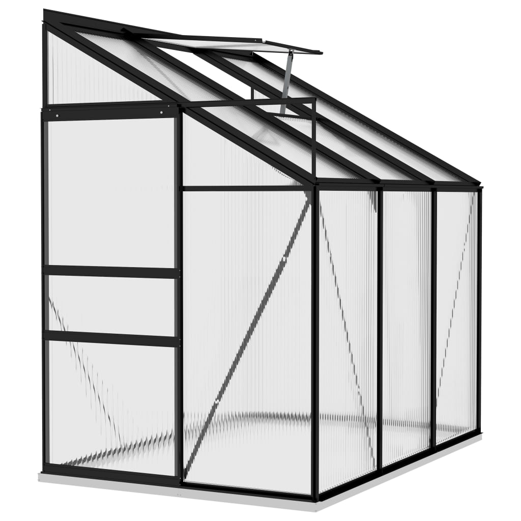 Greenhouse Anthracite Aluminium 3.97 m³