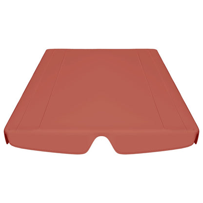 Replacement Canopy for Garden Swing Terracotta 188/168x110/145cm