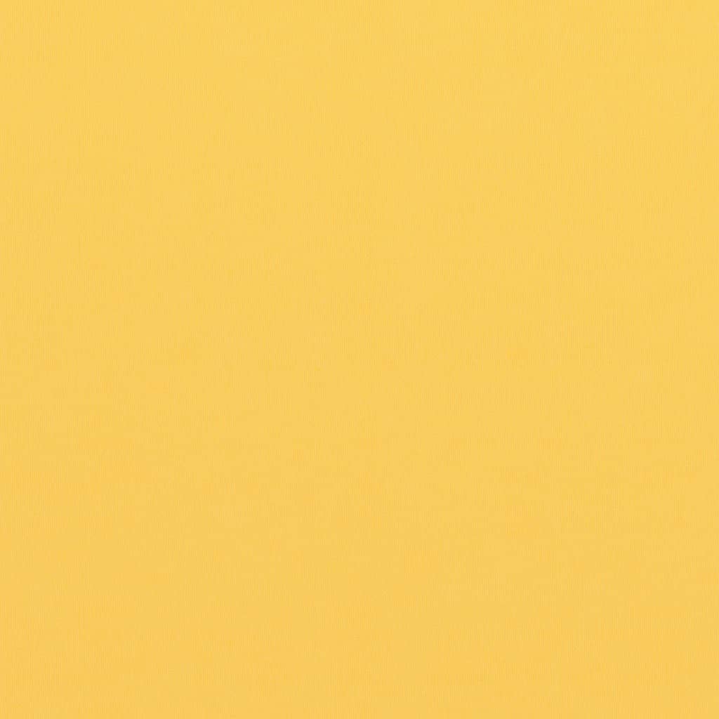 Balcony Screen Yellow 75x400 cm Oxford Fabric