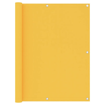 Balcony Screen Yellow 120x600 cm Oxford Fabric