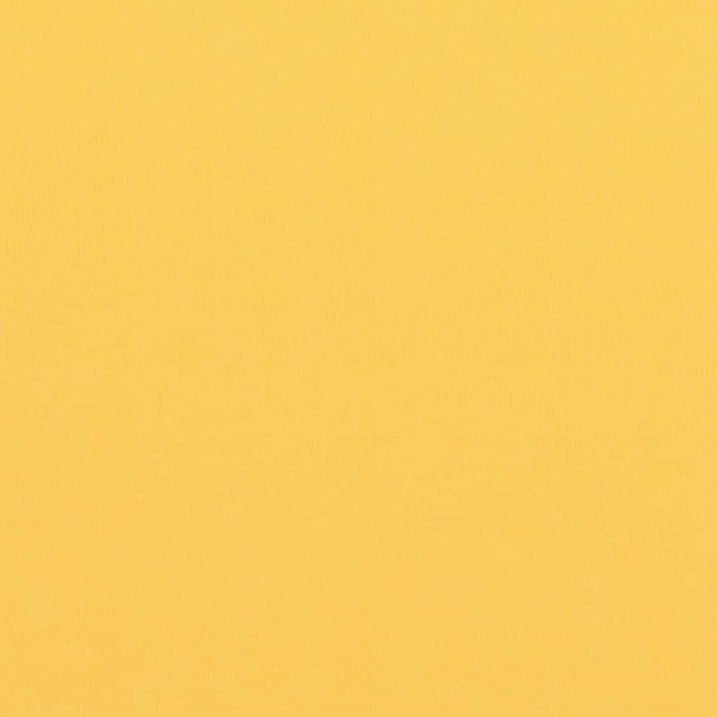 Balcony Screen Yellow 120x600 cm Oxford Fabric