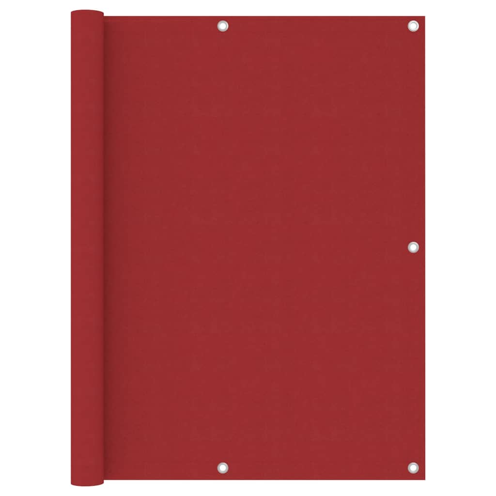 Balcony Screen Red 120x300 cm Oxford Fabric