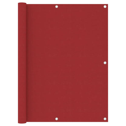 Balcony Screen Red 120x300 cm Oxford Fabric