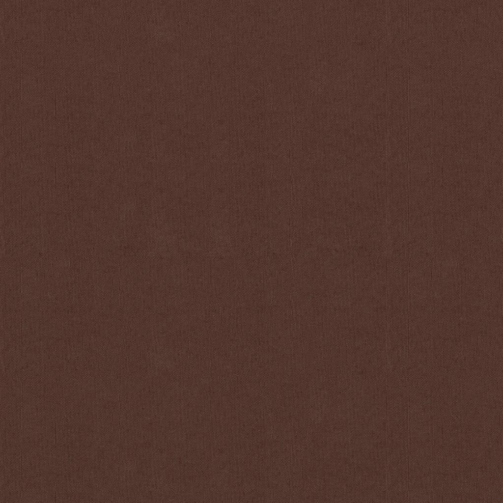 Balcony Screen Brown 120x500 cm Oxford Fabric