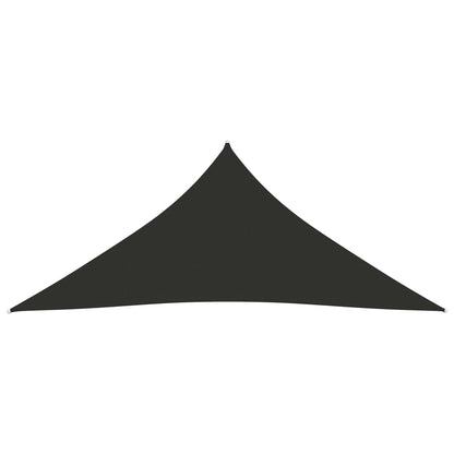 Sunshade Sail Oxford Fabric Triangular 4.5x4.5x4.5 m Anthracite