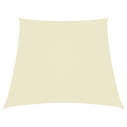Sunshade Sail Oxford Fabric Trapezium 2/4x3 m Cream
