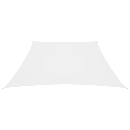 Sunshade Sail Oxford Fabric Trapezium 2/4x3 m White