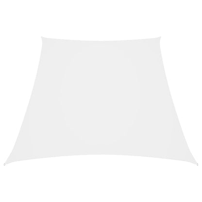 Sunshade Sail Oxford Fabric Trapezium 3/5x4 m White