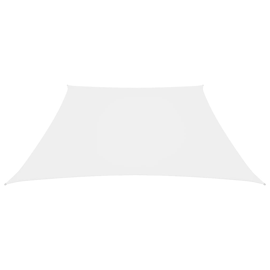 Sunshade Sail Oxford Fabric Trapezium 3/5x4 m White
