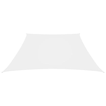 Sunshade Sail Oxford Fabric Trapezium 3/5x4 m White