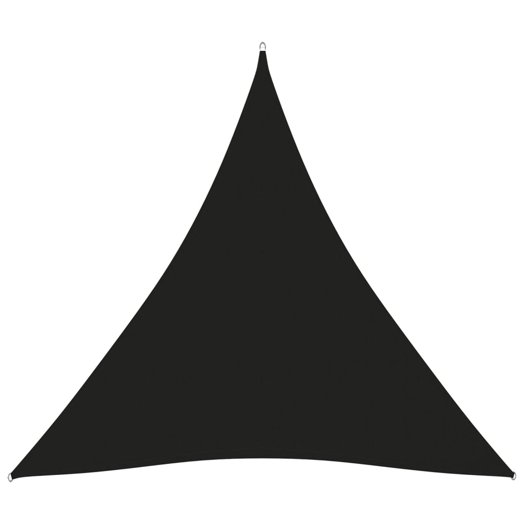 Sunshade Sail Oxford Fabric Triangular 4.5x4.5x4.5 m Black