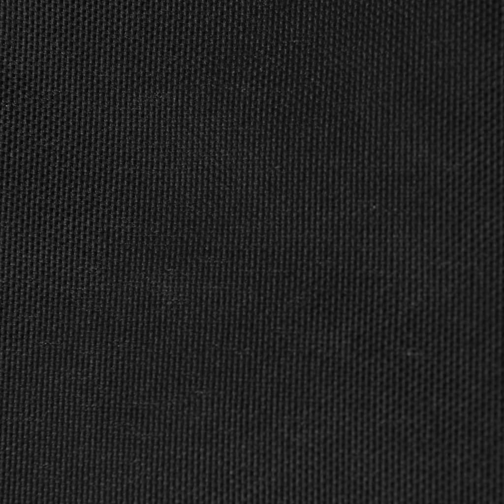 Sunshade Sail Oxford Fabric Trapezium 4/5x4 m Black