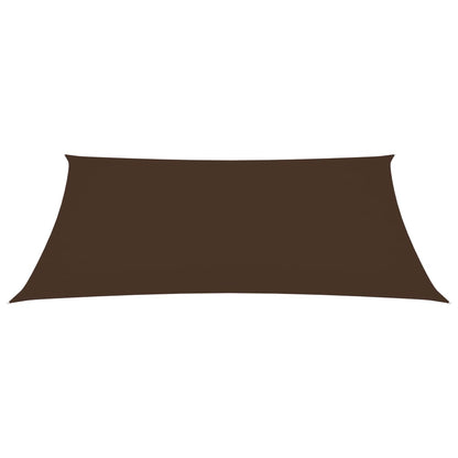 Sunshade Sail Oxford Fabric Rectangular 2x4 m Brown
