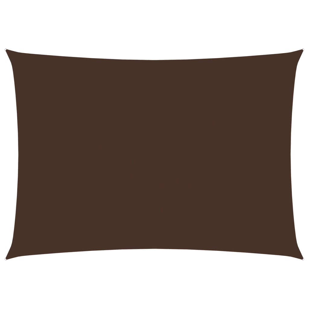 Sunshade Sail Oxford Fabric Rectangular 2x4.5 m Brown