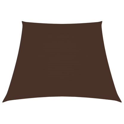 Sunshade Sail Oxford Fabric Trapezium 2/4x3 m Brown