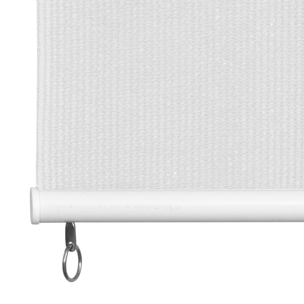 Outdoor Roller Blind White 60x140 cm HDPE