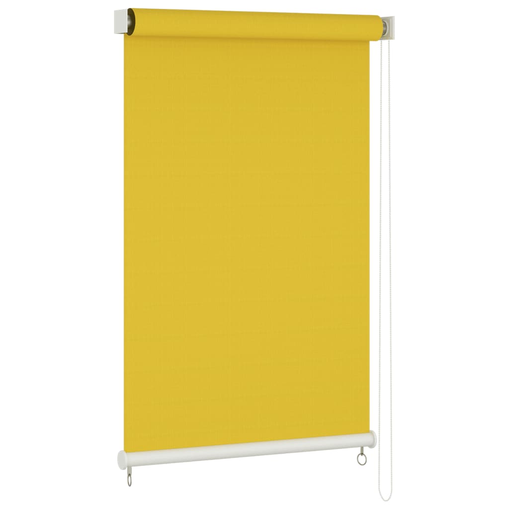 Outdoor Roller Blind 140x230 cm Yellow
