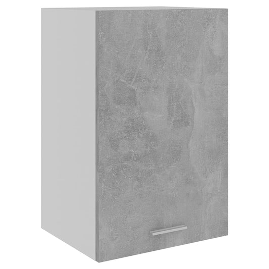Hanging Cabinet Concrete Grey 39.5x31x60 cm Engineered Wood