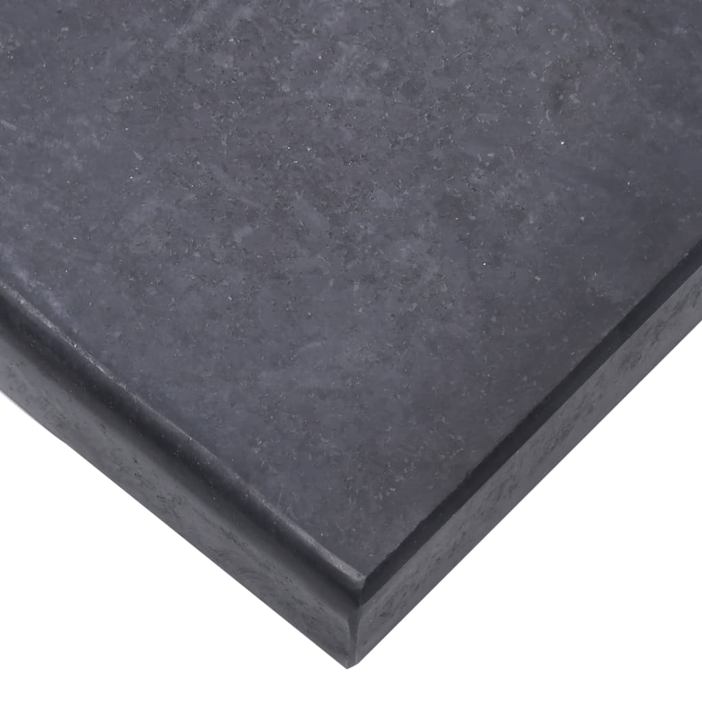 Umbrella Base Black 40x28x4 cm Granite