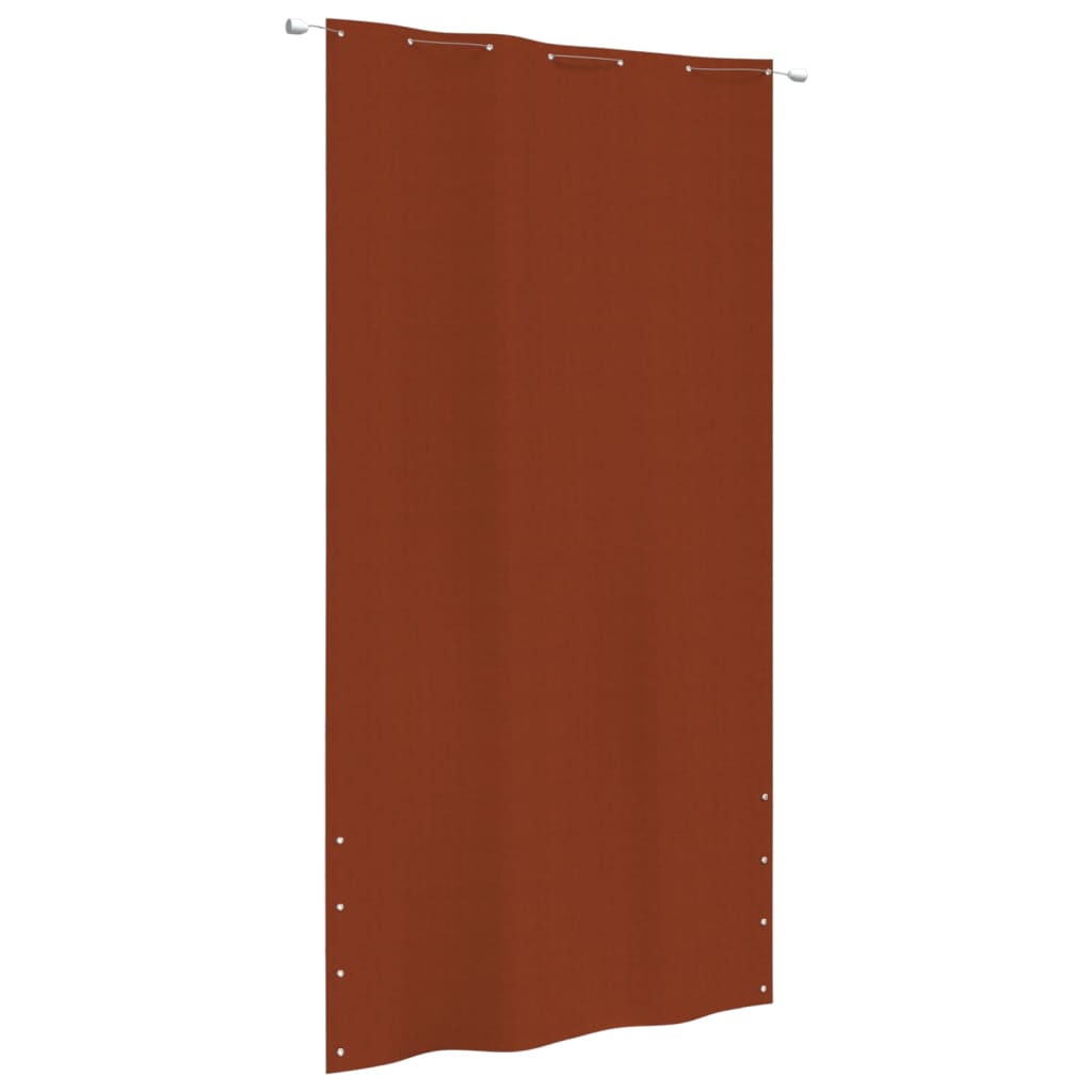 Balcony Screen Terrecotta 140x240 cm Oxford Fabric