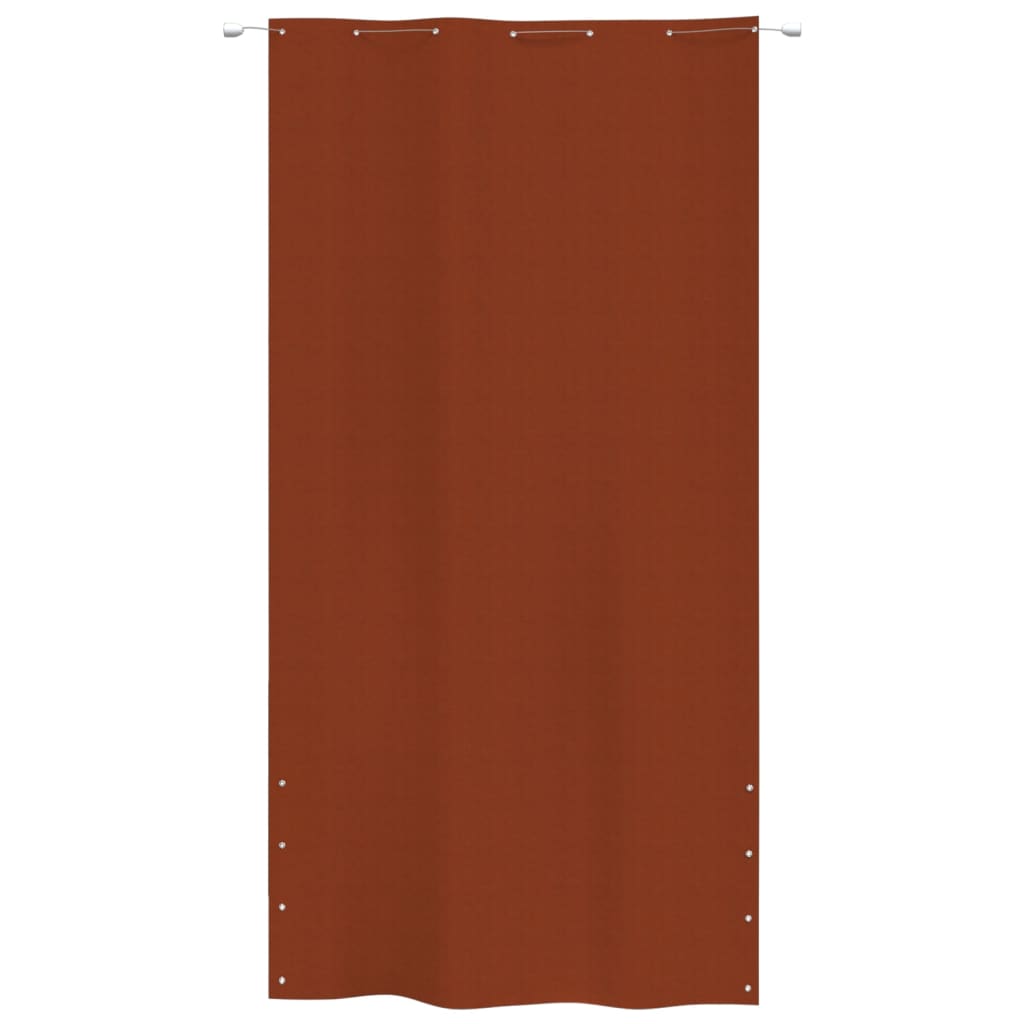 Balcony Screen Terrecotta 140x240 cm Oxford Fabric