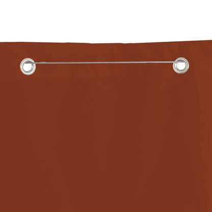 Balcony Screen Terrecotta 140x240 cm Oxford Fabric